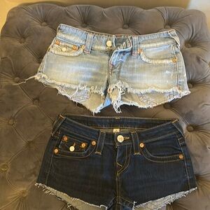 True Religion Jean Shorts